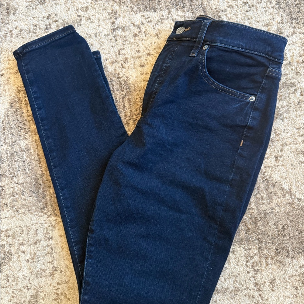 Express Women’s Skinny Jeans - Dark Blue